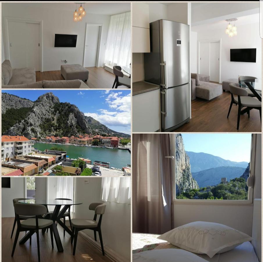 Apartmán Penthouse Maremonte Omiš Exteriér fotografie